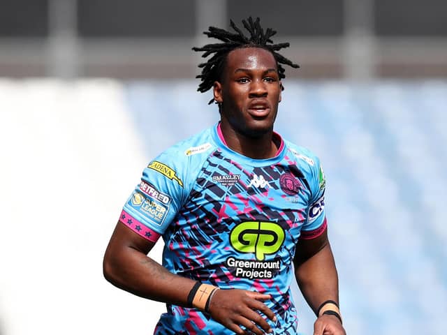 Junior Nsemba was named player of the match against Catalans Dragons in Perpignan