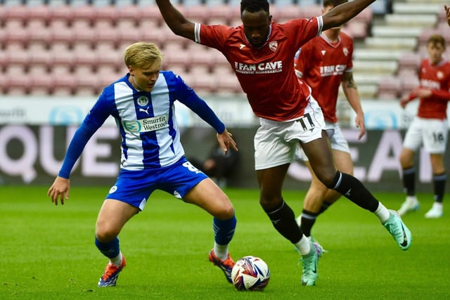 Showed promising signs of linking up with Joe Hugill in the second half, but Latics need him to dominate games like last season