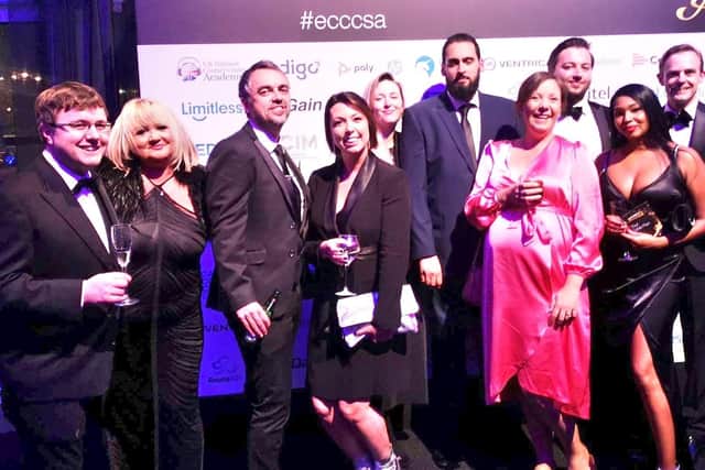 Interact staff at the ECCCSA Awards 2022