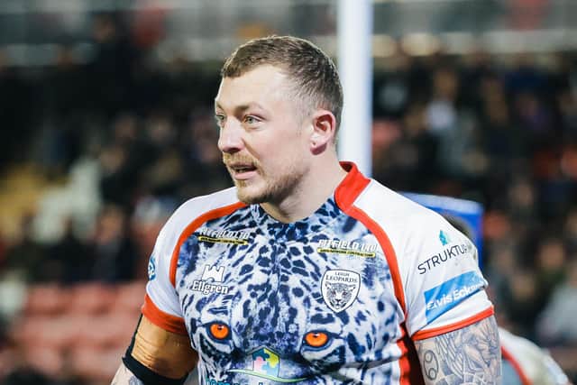 Josh Charnley is currently with Leigh Leopards