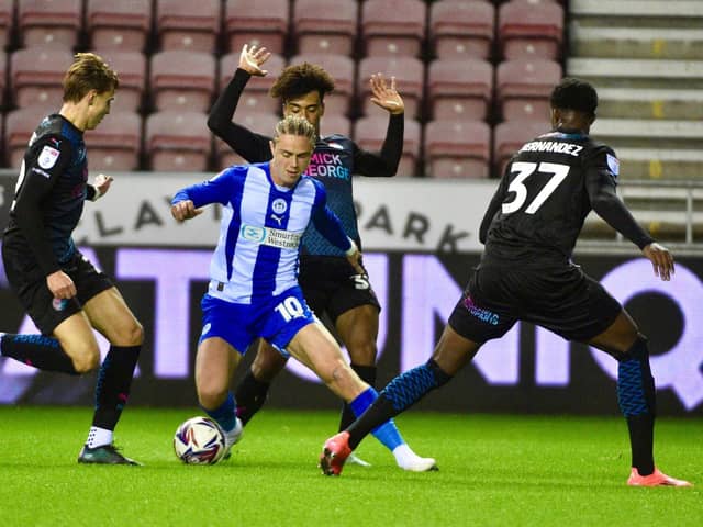 Thelo Aasgaard caused problems for Peterborough all night