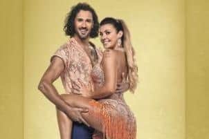 Graziano Di Prima and Kym Marsh who will dance together in Strictly Come Dancing 2022.  Photo credit: Ray Burmiston/BBC/PA Wire