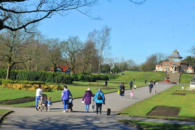 One of the venues for walks is Mesnes Park