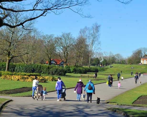 One of the venues for walks is Mesnes Park