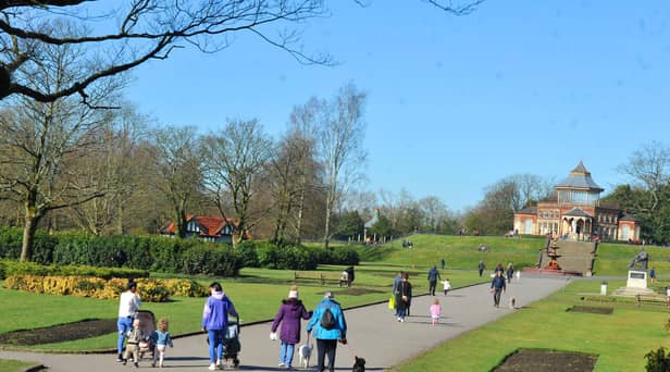 One of the venues for walks is Mesnes Park