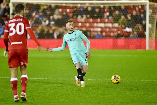 Also given a difficult afternoon by the Tykes' goalscorer but didn't take a backward step