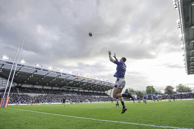 Wigan Warriors take on Leeds Rhinos at Headingley