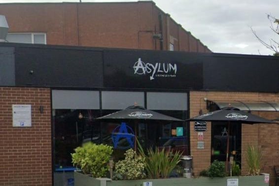 Asylum on Market Street, Standish, has a rating of 4.8 out of 5 from 125 Google reviews