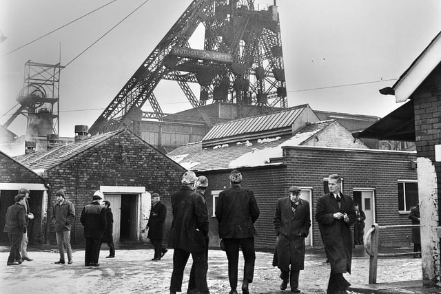 Astley Green Colliery in February 1969. The pit closed in 1970 and is now a museum.