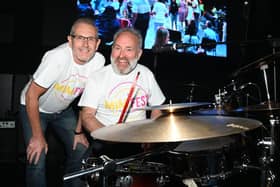 Event organisers Ian Unsworth and Allan Hart, right, founders of Music in Mind and MIM Fest 2024