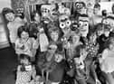Second year juniors with their puppets at Beech Hill Primary School in June 1977.