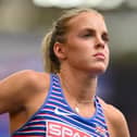 Keely Hodgkinson suffered a bad fall in training last week