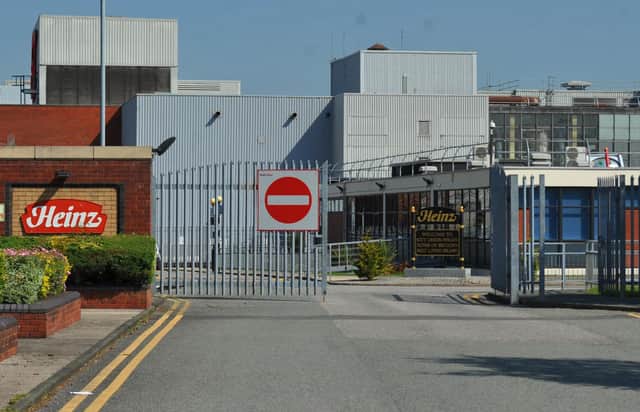 Exterior of the Heinz factory at Kitt Green