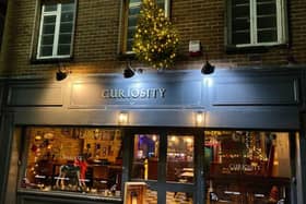 On Market Street, Atherton, Curiosity Gin Emproium has a rating of 4.5 stars from 71 google reviews.