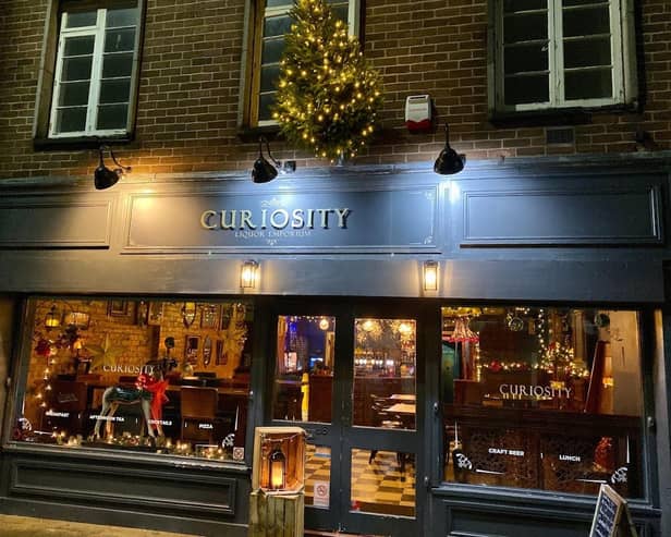 On Market Street, Atherton, Curiosity Gin Emproium has a rating of 4.5 stars from 71 google reviews.