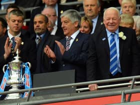 Wigan's David Clarke (far left), who was guest of honour at the 2013 FA Cup final, has been awarded an OBE