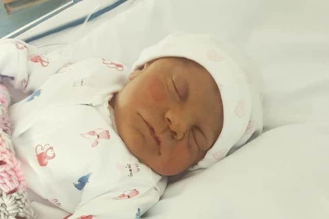 Adam Prince and Andrea Tyrer's daughter Emmie Violet, who died in September 2018 aged four and a half months