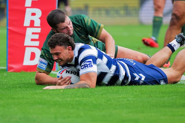 Oliver Partington has joined Salford Red Devils