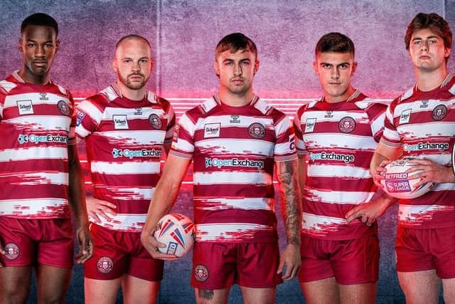 Wigan Warriors have revealed their new kit