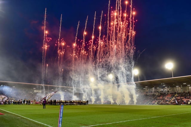 Wigan Warriors made the short trip to Leigh Sports Village.