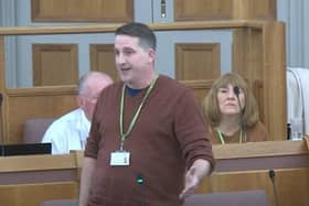 Coun Steve Jones on the attack over changes to Wigan council's constitution
