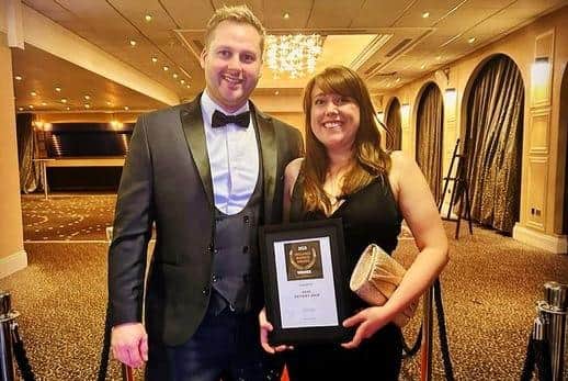Harwoods Patisserie picked up the award for Best Dessert Shop in Greater Manchester