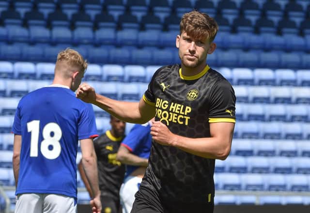 Callum Lang says he uses pre-season to show what he can do