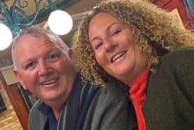 John Duffy with his wife Angela