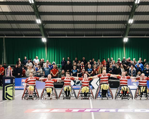 Wigan Warriors will face Catalans Dragons in the Wheelchair Challenge Cup Final this weekend in Sheffield