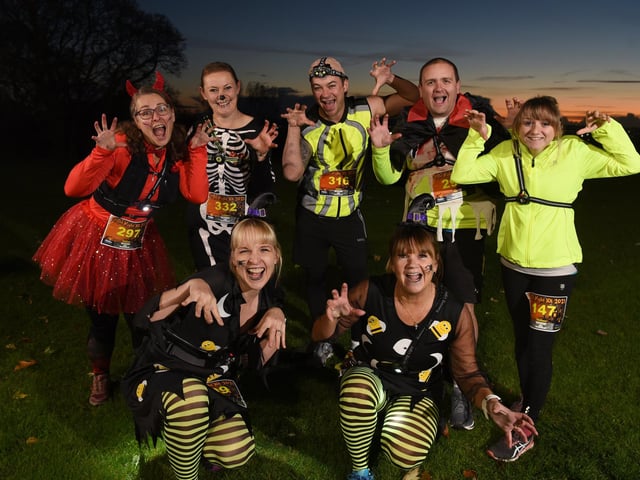 This group get into the Halloween spirit