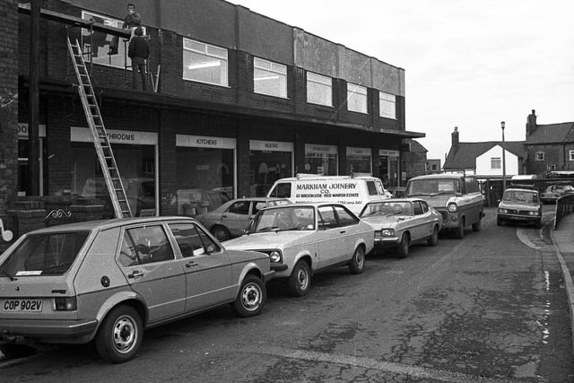 RETRO 1979 - Views of Cross Street, Standish in 1979