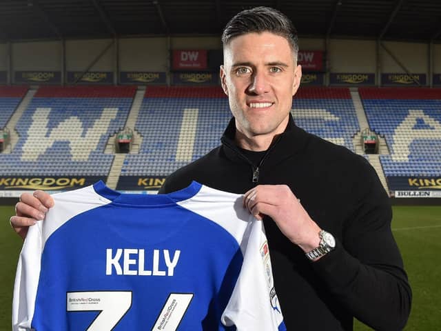Martin Kelly has joined Latics from West Brom for the rest of the season