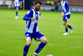 Jonny Smith made his first appearance of the season against Peterborough in midweek