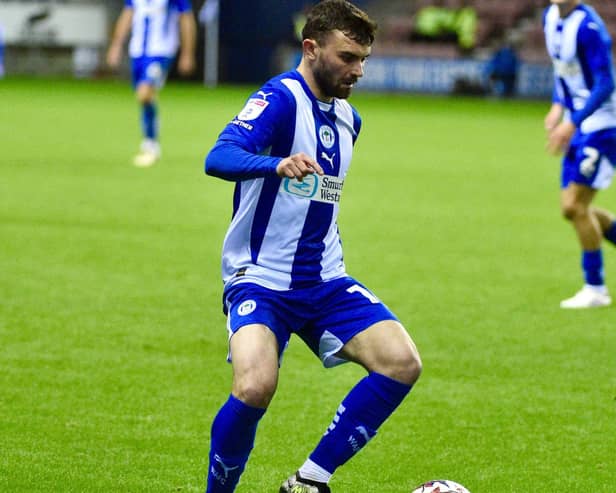 Jonny Smith made his first appearance of the season against Peterborough in midweek
