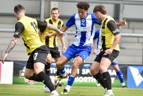 Shaun Maloney spoke very highly of trialist Llyton Chapman after Latics' friendly win at Fylde