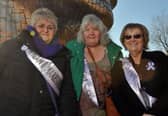 Jan Fulster, left, with fellow Waspi campaigners Gerry Miller and Anne Edwards