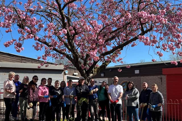 Billinge Chapel End Primary School blooms with a spring makeover