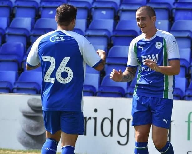 Jamie Walker during his short and not very sweet spell with Latics