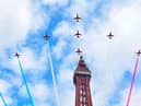 The Red Arrows are heading to Blackpool