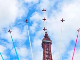 The Red Arrows are heading to Blackpool