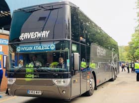 Eavesway have provided coaches for Wigan Athletic for more than half a century