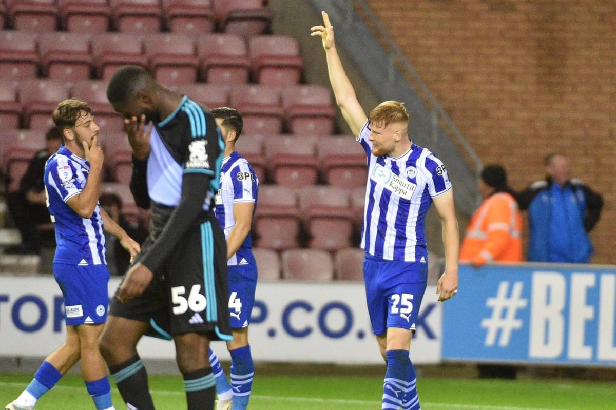 Wigan Athletic starlet 'buzzing' after opening his account - and promises there's 'many more to come'