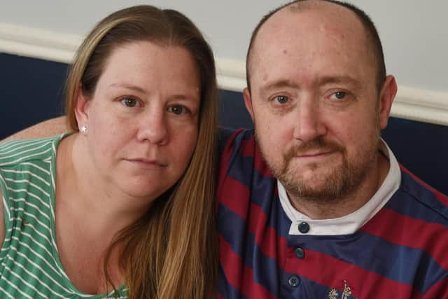 Leanne Kirby-Girdlestone and husband Kevin from Hindley, have been served with a section 21 notice fo eviction as their landlord would like to sell the property, they have five children, one has a rare disability.  They can not find anywhere suitable and the council have offered only three-bedroom house.