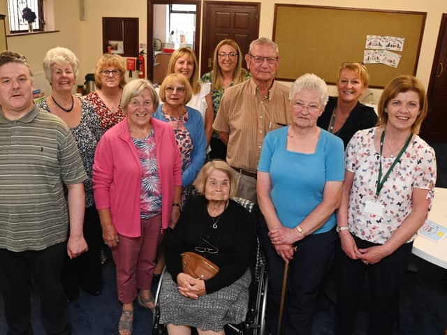 Volunteers from Wigan and Leigh Pensioners Link at a celebration event