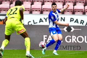 Jon Mellish had arguably his best game for Latics against Rotherham