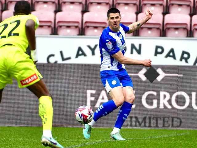 Jon Mellish had arguably his best game for Latics against Rotherham