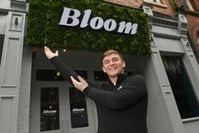 Bloom general manager Adam Sass at Wigan's newest bar on King Street, Bloom, cocktails and kitchen.