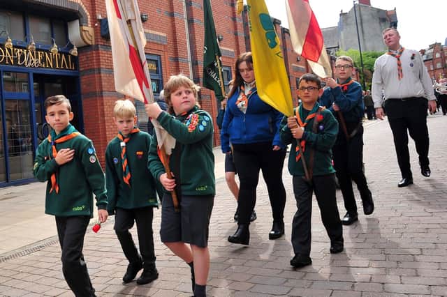 A flashback to Wigan's last St George's Day parade in 2019