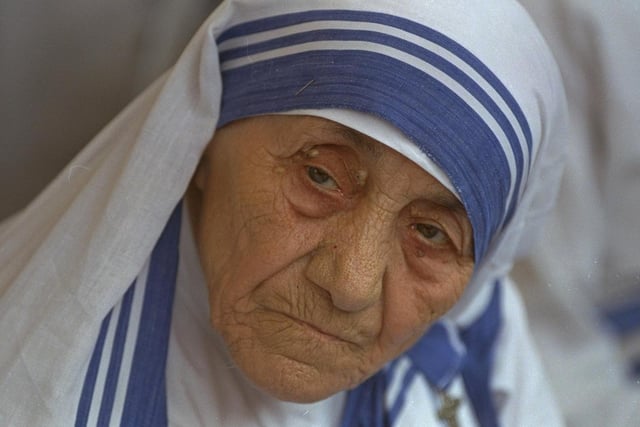 Mother Teresa of Calcutta stopped over in Springfield in the late 1960s