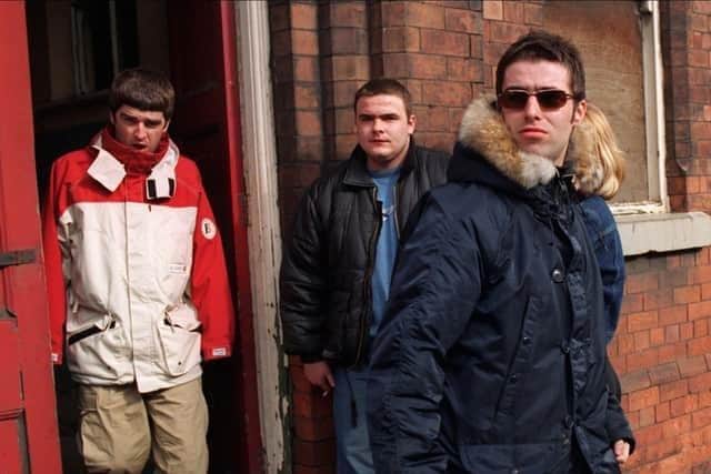 Oasis on their famous visit to Wigan
